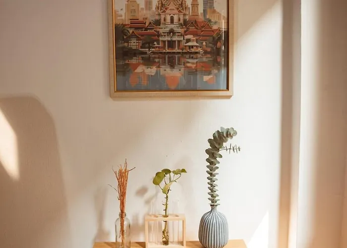 Spacious Relaxing Townhouse With Rooftop In Ekamai * Bangkok