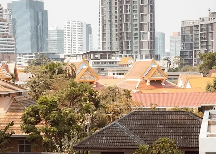 Spacious Relaxing Townhouse With Rooftop In Ekamai Ferienhaus Bangkok